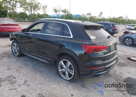 2020 Audi Q3 Premium 45 Tfsi S Line Quattro Tiptronic из США, поврежденный, VIN WA1DECF34L1076741